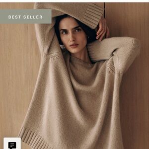 Cozy Knit Sweater in Beige